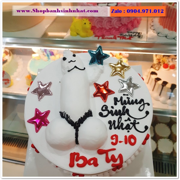 bánh kem sinh nhật bựa ở quận 6