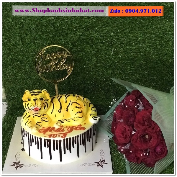 bánh kem con hổ ở phú thọ
