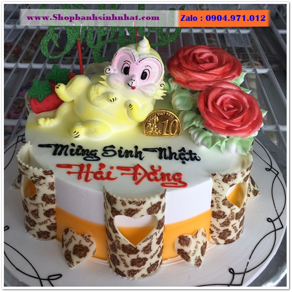 bánh kem con khỉ ở quận 12