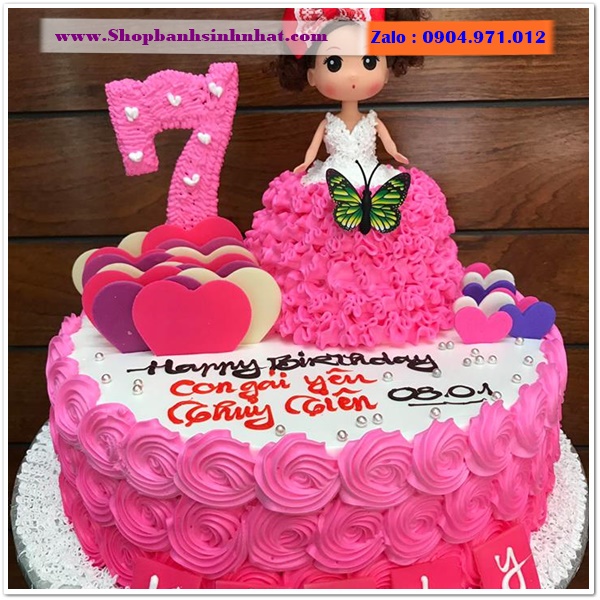 bánh kem búp bê ở hà tĩnh