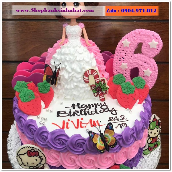bánh kem búp bê ở phú yên