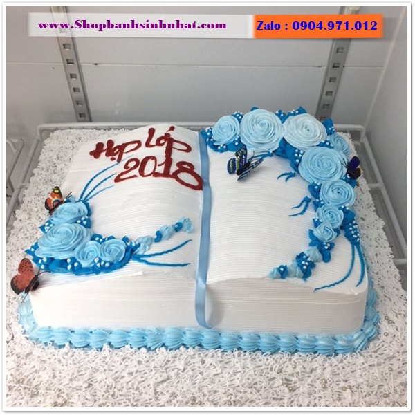 bánh kem cuốn sách ở gia lai