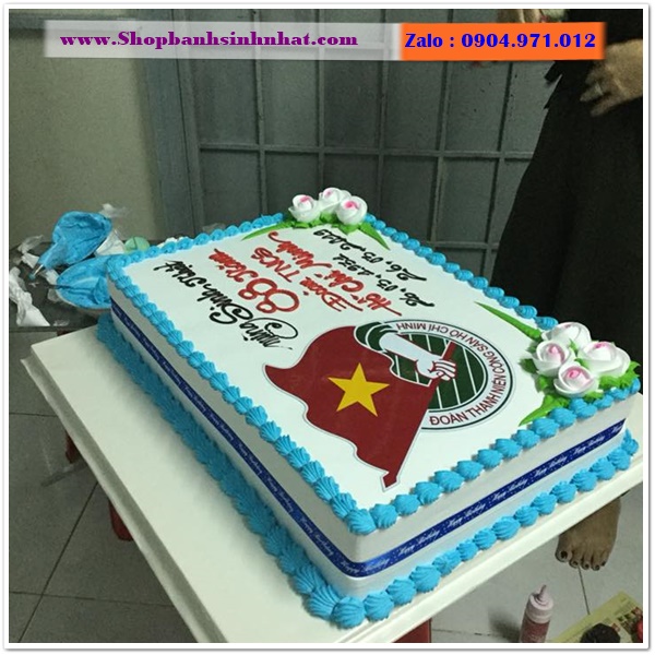 bánh kem hình vuông ở cao bằng