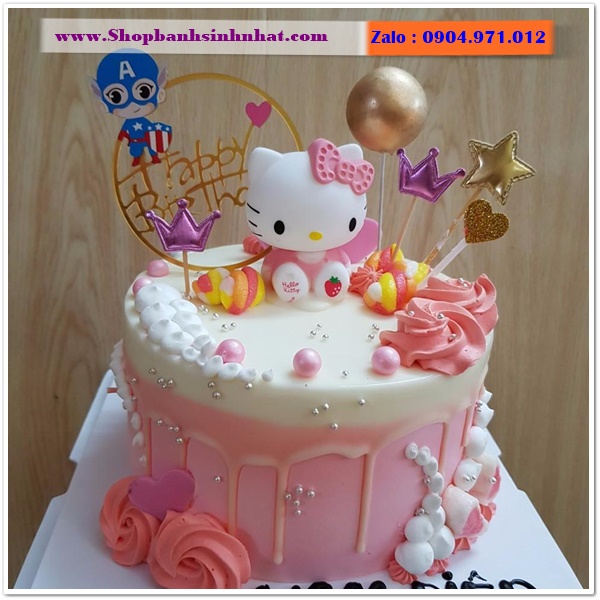 bánh kem hello kity ở bến tre