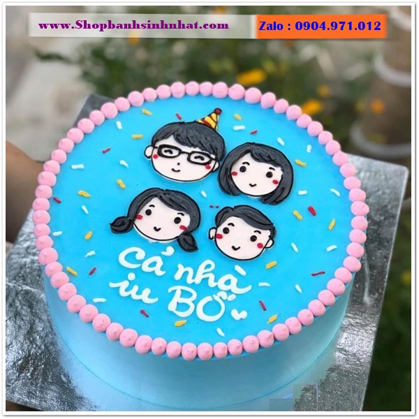 bánh kem hoạt hình ở bạc liêu