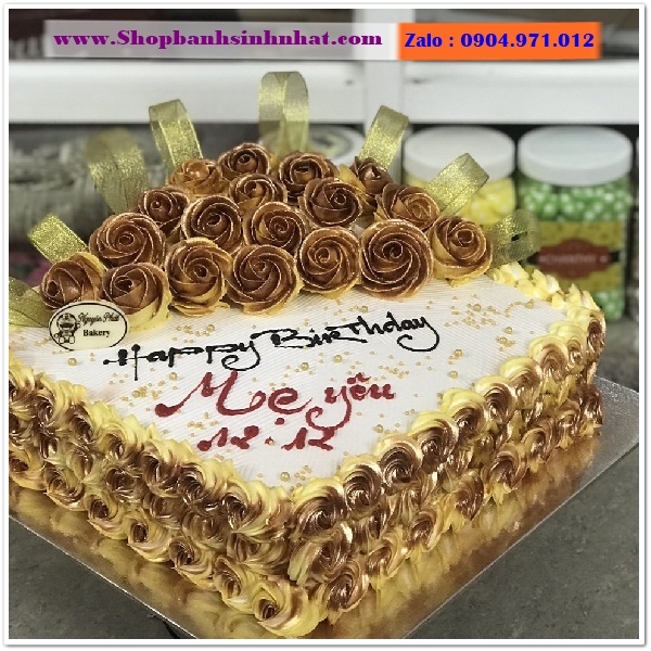 bánh kem khai trương ở quận 9