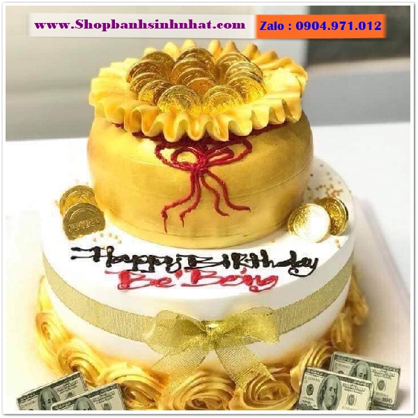 bánh sinh nhật hũ vàng ở quận 9