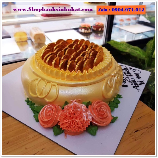 bánh kem hũ vàng ở an giang
