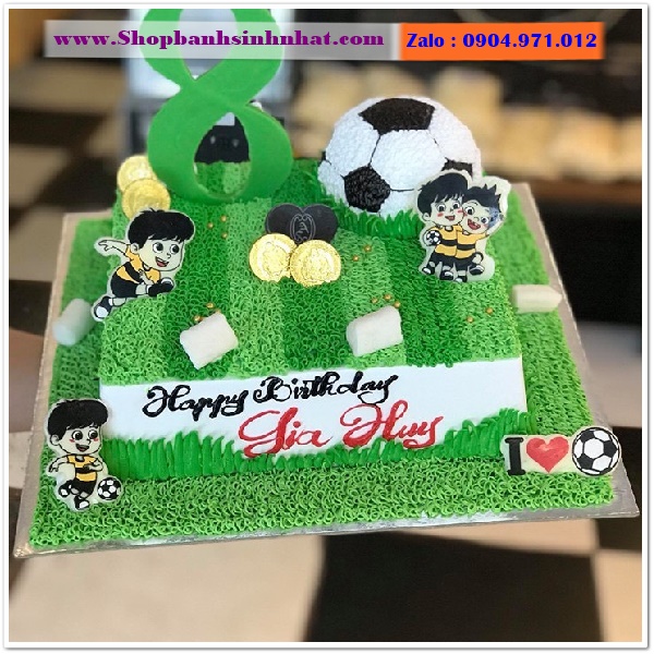 bánh kem bóng đá ở bình thuận