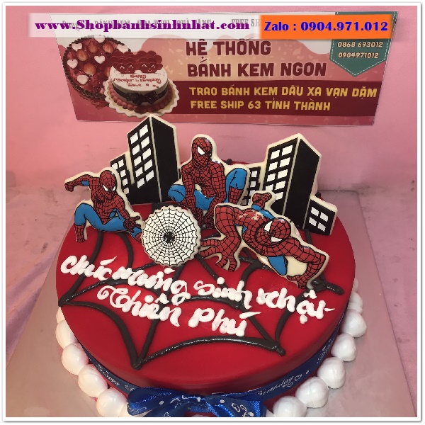 bánh kem siêu nhân ở thái nguyên