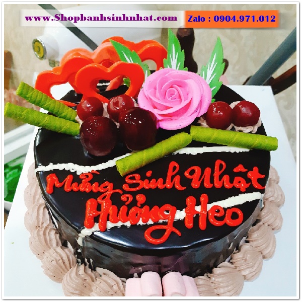 bánh kem socola ở thái bình