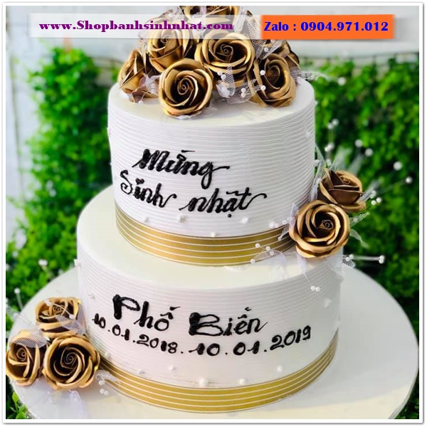 shop bánh kem 2 tầng ở hà tĩnh