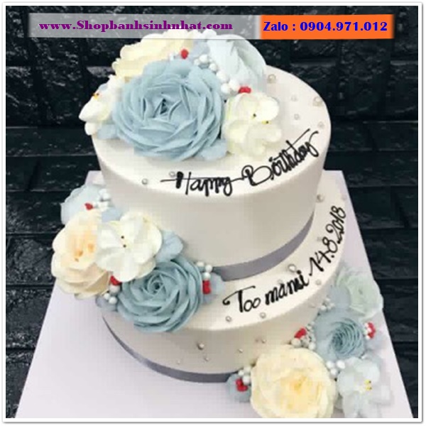 bánh kem nhiều tầng ở bình định
