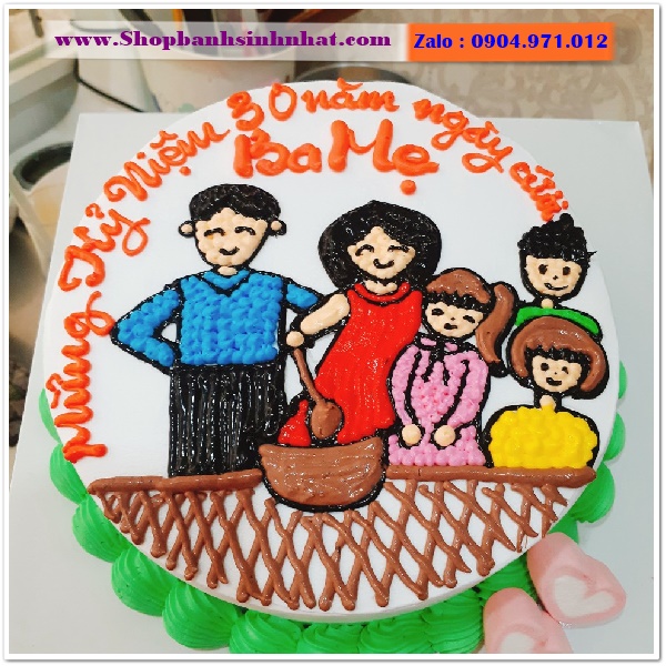 bánh kem gia đình ở quận 11