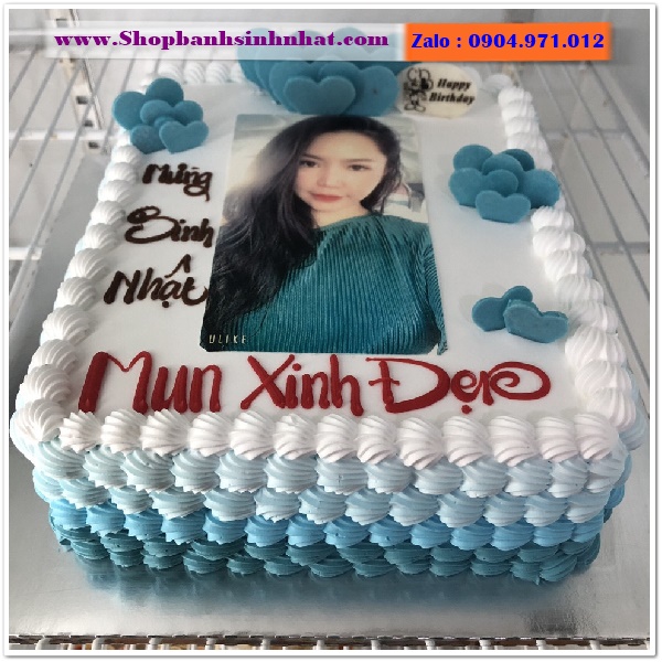 bánh kem hình vuông ở huế