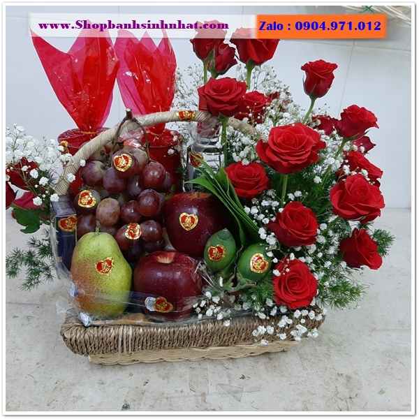 giỏ trái cây ở huyện bình chánh