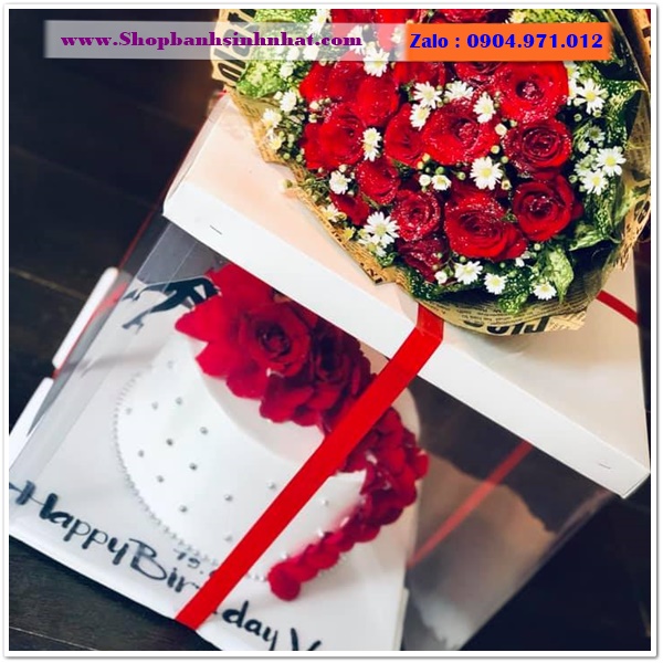 bánh kem và hoa tươi ở khánh hòa
