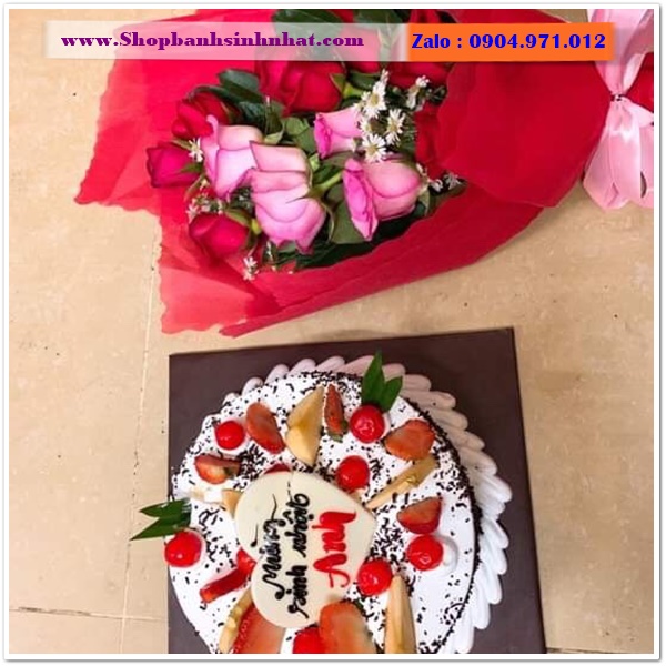 shop bánh kem và hoa tươi ở long an