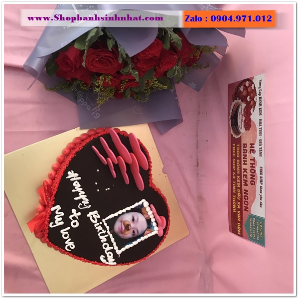 bánh kem và hoa tươi ở lạng sơn