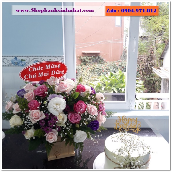 combo hoa và bánh kem đẹp nhất ở quận 7
