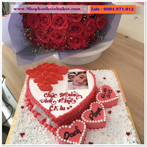 Shop bánh sinh nhật và hoa ở quận 2