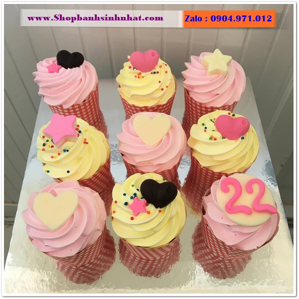 bánh kem cupcake ở khánh hòa