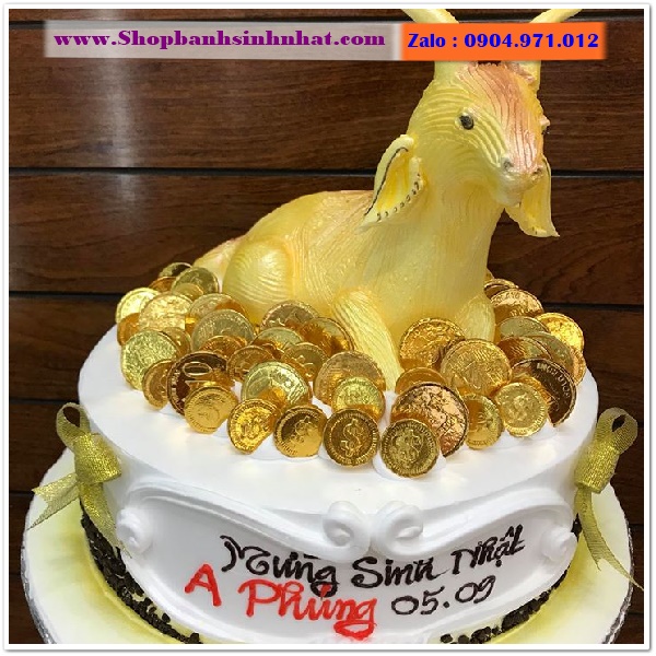 bánh kem con dê ở quận thủ đức