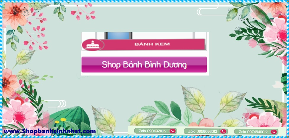 Bánh sinh nhật bình dương