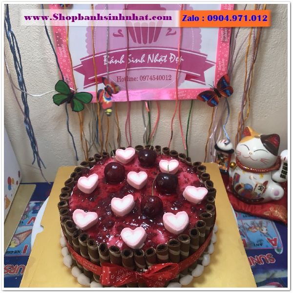 bánh kem trái cây ở quận 12