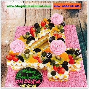 Bánh Sinh Nhật Chữ Cái & Số - RP86