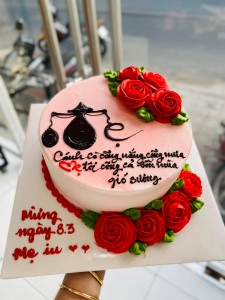 Bánh Kem Tặng Ngày 8/3 - AY117